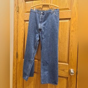 Big mans Lee 505 Relaxed Fit  Jeans in Deep Blue